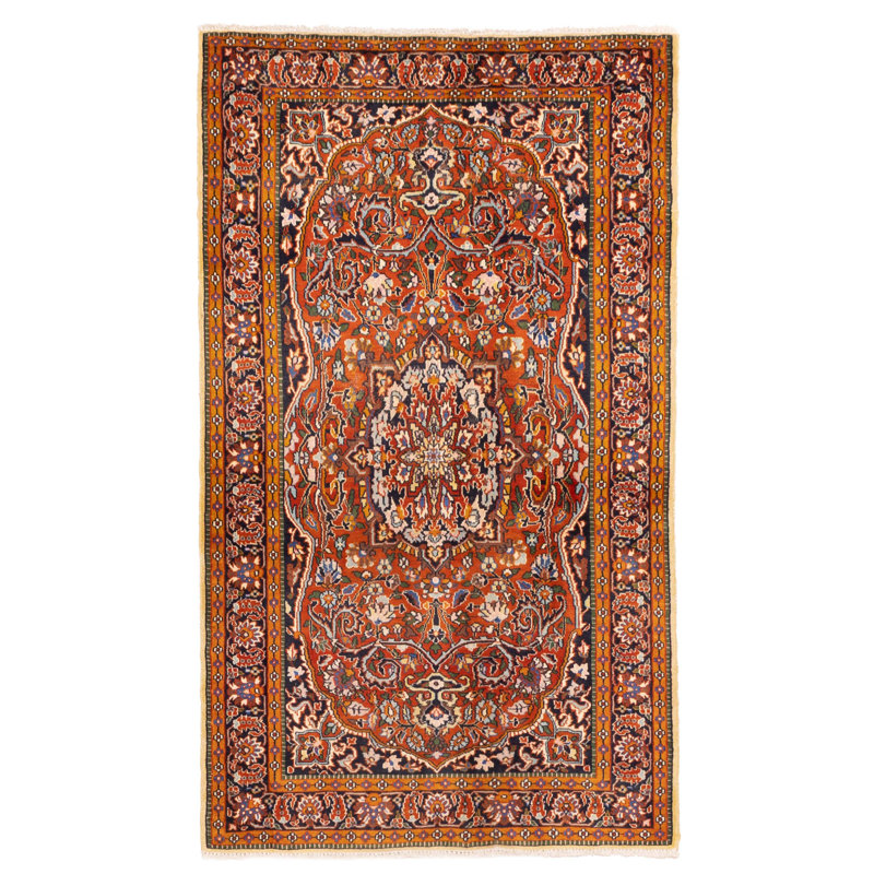 Tapis cuivre Kashmir 2 pi 11 po x 5 pi 0 po