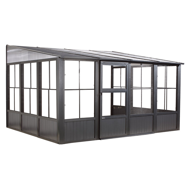 Sojag Charleston Conservatory 3m x 3m, 244.5cm H x 404cm W x 308.9cm D