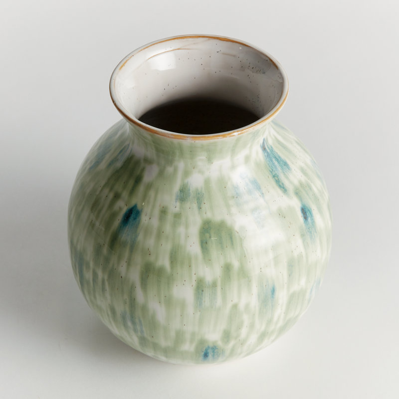 Vase Laguna, H 9 po x l 8 po x P 8 po