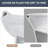 Two-Piece Elongated Toilet – 17-19" Comfort Height, 1.28 GPF, Soft-Close Seat