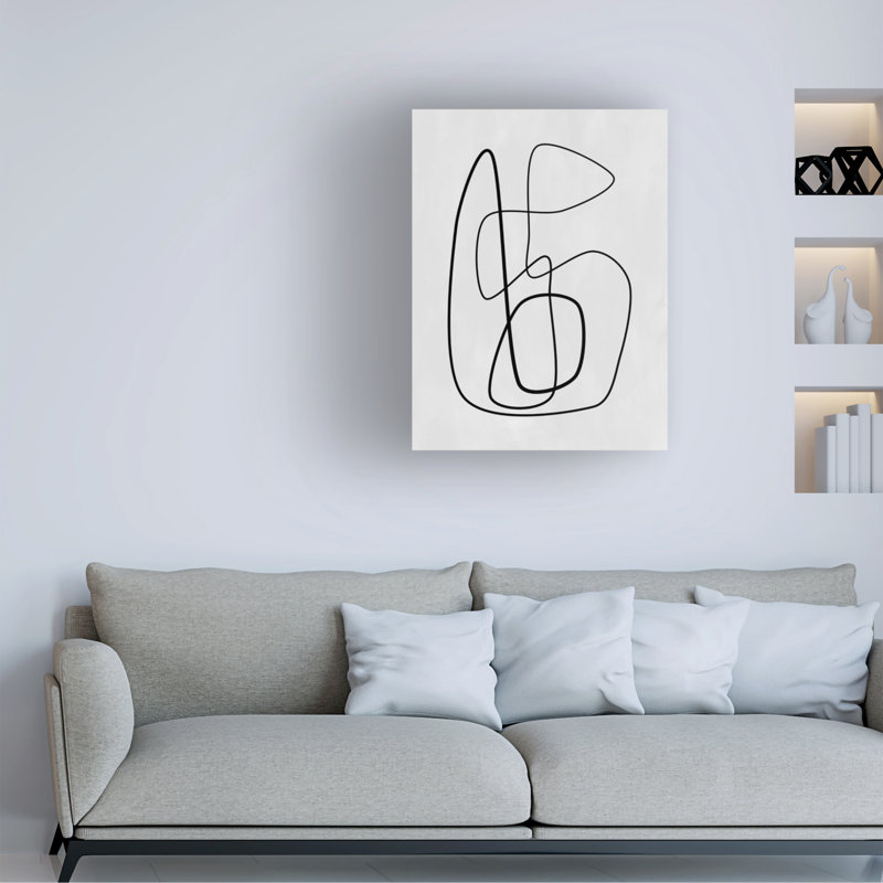 «Ologia bolologia »sur toile par Elena Ristova, H 19 po x l 14 po x P 2 po