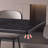 High-end minimalist rectangular  table and chair-110400011-110400009
