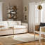 Tapis beige / brun / gris à motif de blocs de couleurs abstraits Town & Country Luxe Oslo-99316418
