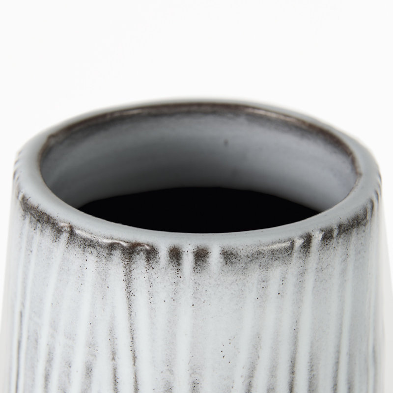 Wiese Ceramic / Porcelain Table Vase, 10" H x 4" W x 4" D