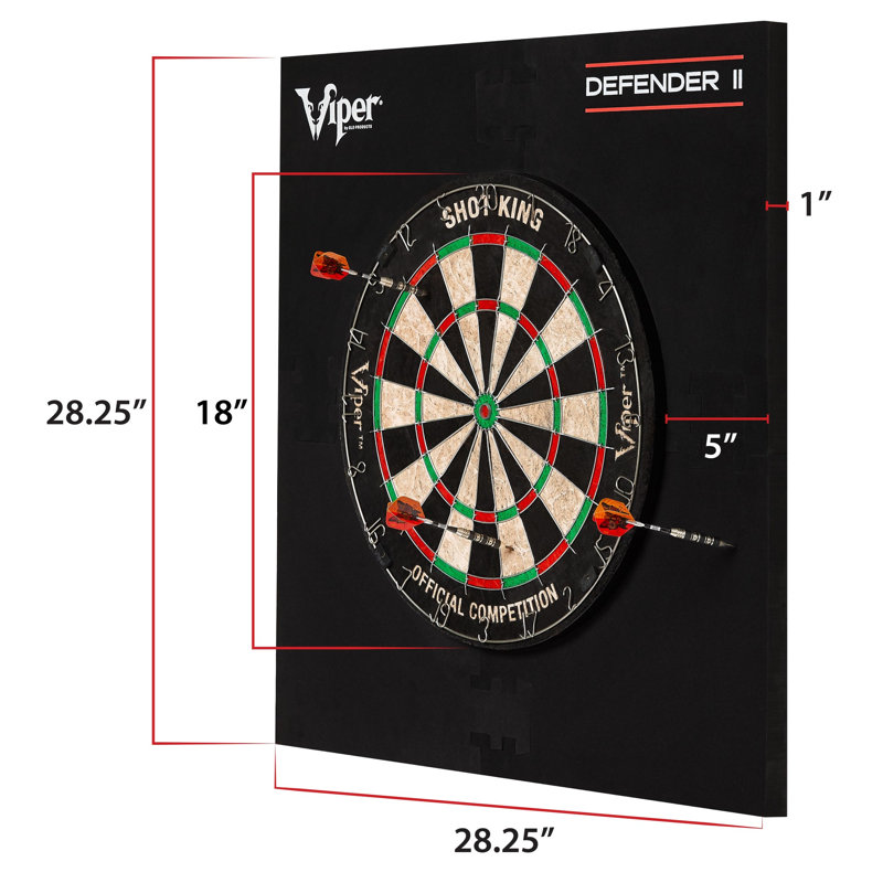Viper Wall Defender II Dartboard Surround Backboard