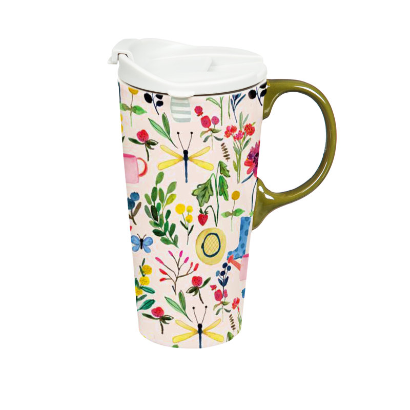 Grande tasse à café en céramique