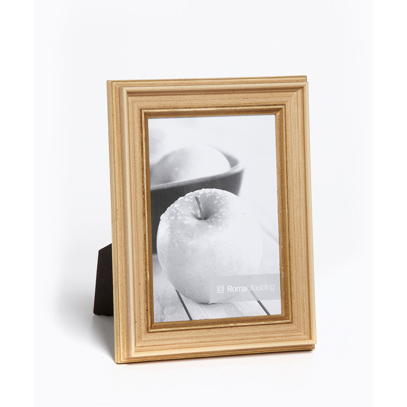 Classic Sable Solid Wood 4" x 6" Tabletop Picture Frame