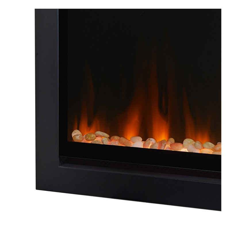 Wall-Mount or Recessed Electric Fireplace by Real Flame, 21.7" H x 49" W x 5.2" D