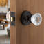Classic Rosette with Crystal Door Knob-1189325748-1189325753