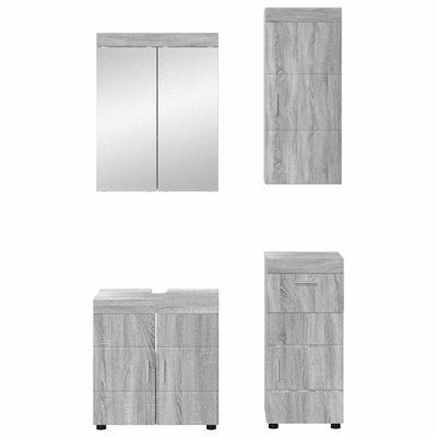 Vanity & Mirror Set