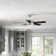 Perceus 42'' 5 Blade Ceiling Fan with LED Light Kit