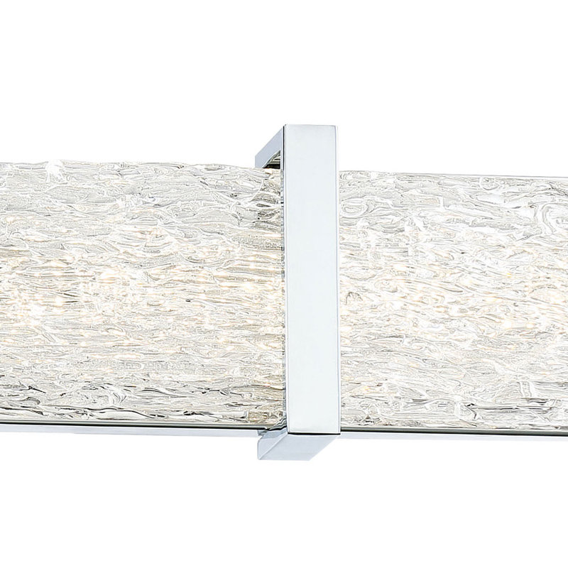 Barre d'éclairage de salle de bain 1 lumière DEL Forest Ice