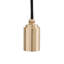 Luminaire suspendu Elva teinté en graphite-106299015