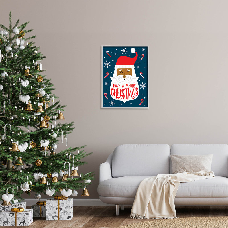 «Have Merry Christmas» à -178, H 30 po x l 24 po x P 1,5 po, Estampe numérique Farmhouse