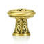 GLENDALE COURT KNOB BURNISH BRASS FINISH-1604450969