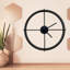 Ashcraft Larry's Minimalist Iron Wall Clock - 50 cm / 19.7 in-1740835268