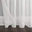 Panneau de rideau transparent avec passe-tringle brodé - Basics by Wayfair ™-1823112495-1823112528