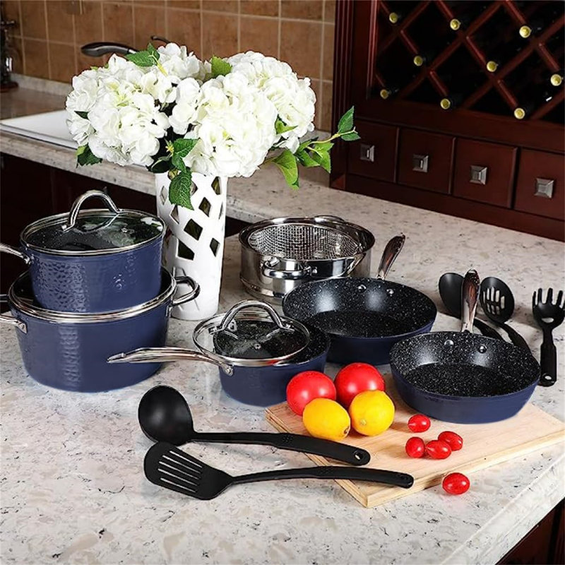 Beehler 15 - Piece Cookware Set