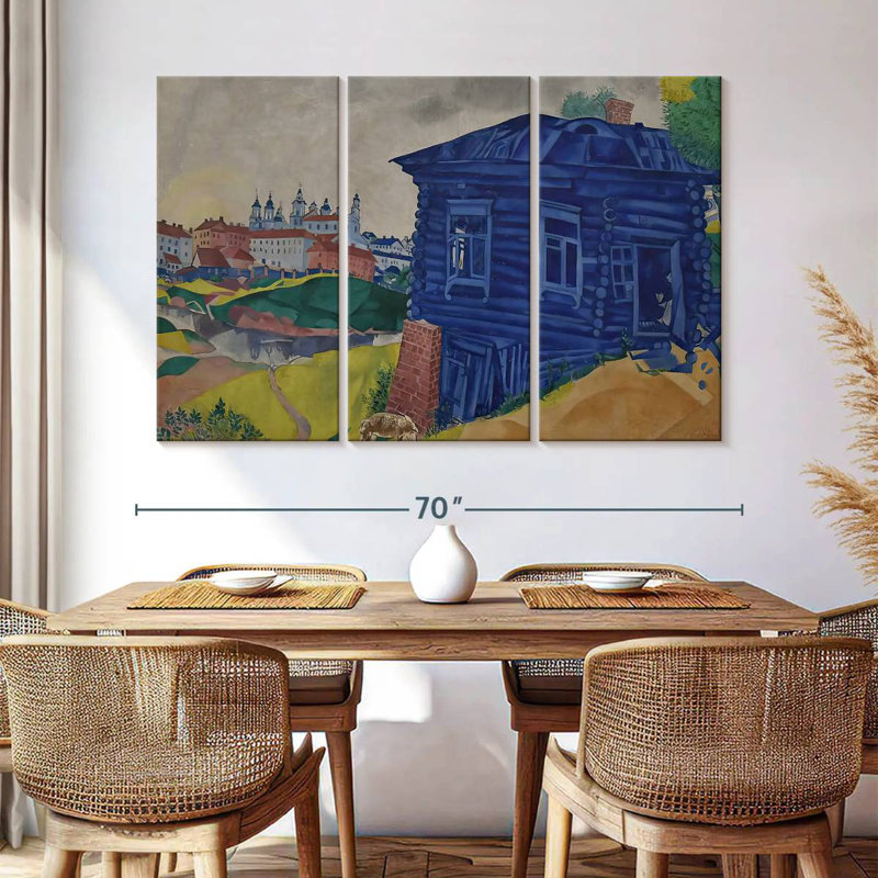Avery La Maison Bleue, H 42 po x l 65 po