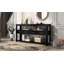 Canapé console 62,2 po avec 4 tiroirs et 2 tablettes-338237996