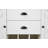 Brown And White 2-Drawer Server