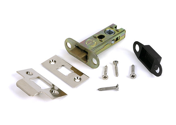 Polished Nickel 3" Heavy Duty Latch, Polished Nickel