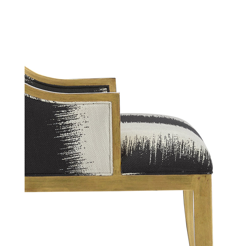 Garson 31.5" Wide Polyester Wingback Chair