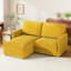 Saarth 180cm 2 Seat Area Corduroy Corner Sofa-1377856053