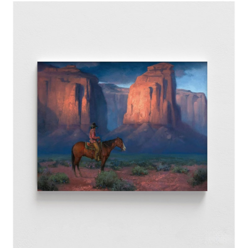 Le sort de Monument Valley par Jack Sorenson, Imprimé seulement, Non, H 4 po x l 6 po