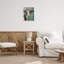  Vache florale sur sarcelle, estampe numérique par LSR Design Studio-511968416-511968418