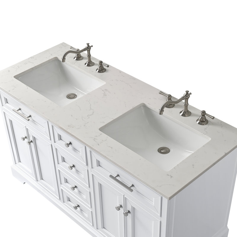 Haisley 54" W Double Vanity