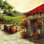 " Vineyard Pottery Scene "