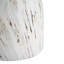 Table d'appoint sculpturale MGO avec finition en albâtre