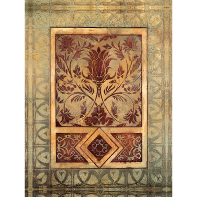Tapisserie écarlate - reproduction sur toile tendue