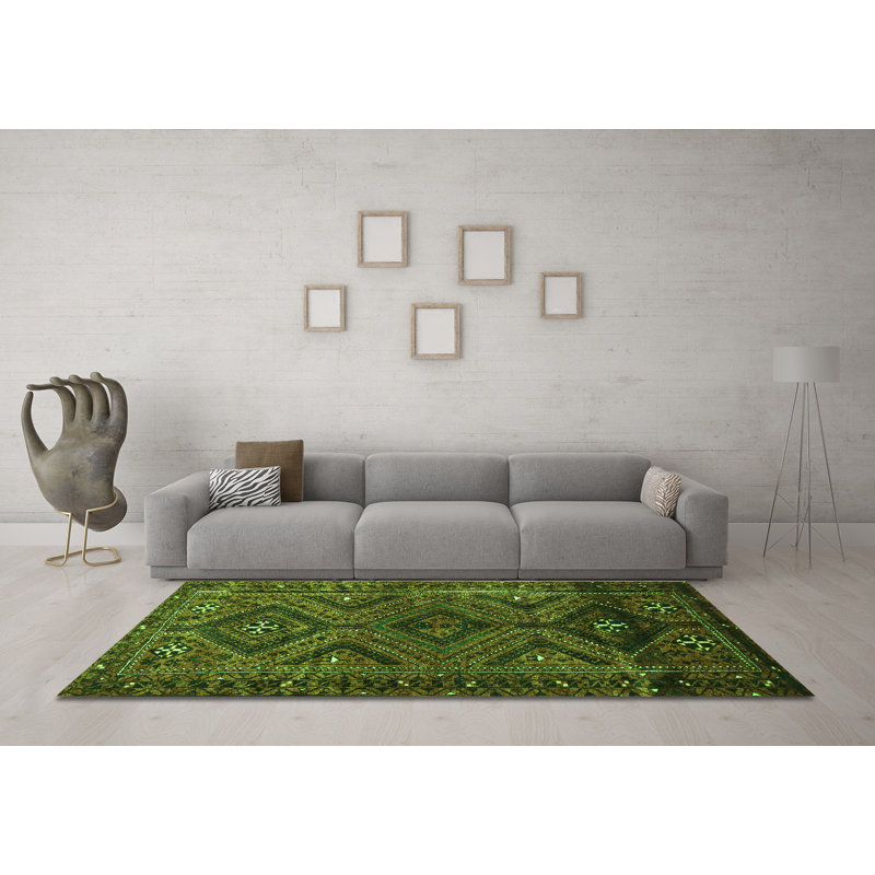 Performance Southwestern Indoor Rug, Square 3'