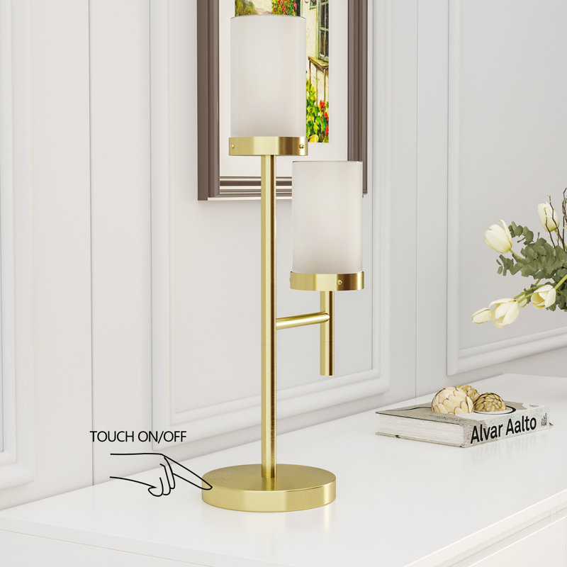 Lampe de bureau en métal Tavon