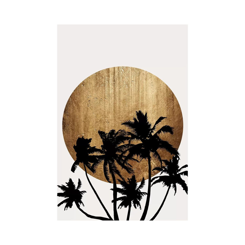 Miami Beach by Kubistika - Wrapped Canvas Gallery-Wrapped Canvas Giclée, 20.32 cm H x 30.48 cm W