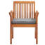 Chaise de patio avec coussins Floreal-153369725