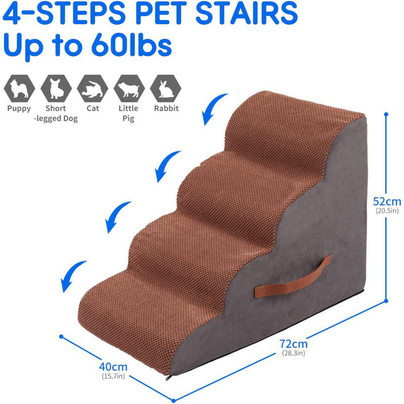 Escalier pour animal 4 marches Demple