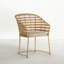 Lambert Windsor Back Arm Chair in Beige
