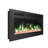 Aalisa 36.02'' W Black Electric Fireplace
