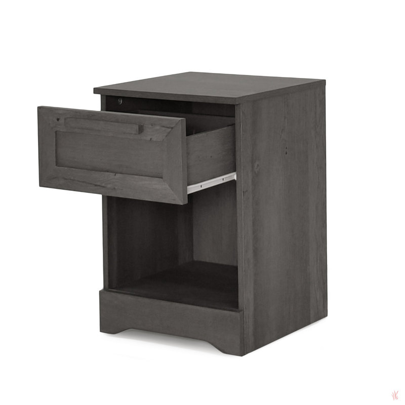 Table de chevet Delaney, Gris