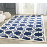 Igna Hand Tufted Wool Geometric Rug