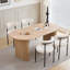 Nordic Style Dining Table - Oval Table - For 6-8 People - 180 X 76 Cm (L X H)-115153822