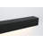 Stripe 20" Wall Sconce, Down Light, 15W, Black Finish