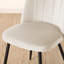 Tufted Velvet/Suede Upholstered Armless Dining Chair with Adjustable Feet-887190674