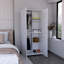 Armoire à quatre portes de 70 po de hauteur Hugues-353646557