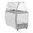 50 in. Gelato Dipping Cabinet Display Freezer with Sliding Glass Door and Sneeze Guard 13 cu. ft. KM-GDC-49SD-FG