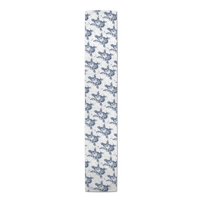 Splatter Sea Turtle Navy Table Runner