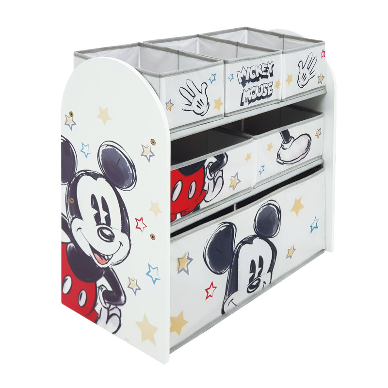 Mickey Mouse Classic Wooden Toy Organizer